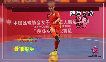 2019年賽事最佳射手：沈男